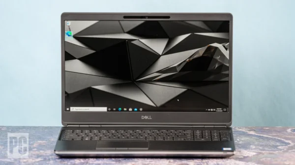 Refurbished Dell Precision 7550 – Intel Core i7 10th Gen, NVIDIA Quadro T2000 4GB, 16GB RAM, 512GB SSD, 15.6-inch FHD workstation laptop with 15-day warranty.